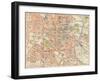 'Norwich', c20th Century-John Bartholomew-Framed Giclee Print