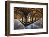 Norwich Cathedral Cloisters, Holy and Undivided Trinity Anglican Cathedral in Norwich-Neale Clark-Framed Photographic Print