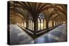 Norwich Cathedral Cloisters, Holy and Undivided Trinity Anglican Cathedral in Norwich-Neale Clark-Stretched Canvas