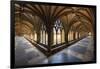 Norwich Cathedral Cloisters, Holy and Undivided Trinity Anglican Cathedral in Norwich-Neale Clark-Framed Photographic Print