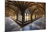 Norwich Cathedral Cloisters, Holy and Undivided Trinity Anglican Cathedral in Norwich-Neale Clark-Mounted Photographic Print