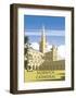 Norwich Cathedral - Dave Thompson Contemporary Travel Print-Dave Thompson-Framed Art Print