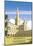 Norwich Cathedral - Dave Thompson Contemporary Travel Print-Dave Thompson-Mounted Art Print