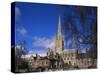 Norwich Cathedral from the Close, Norwich, Norfolk, England, United Kingdom-Jean Brooks-Stretched Canvas