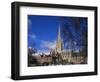 Norwich Cathedral from the Close, Norwich, Norfolk, England, United Kingdom-Jean Brooks-Framed Photographic Print