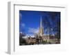 Norwich Cathedral from the Close, Norwich, Norfolk, England, United Kingdom-Jean Brooks-Framed Photographic Print