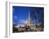 Norwich Cathedral from the Close, Norwich, Norfolk, England, United Kingdom-Jean Brooks-Framed Photographic Print