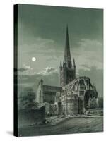 Norwich Cathedral, Norfolk, C1870-WL Walton-Stretched Canvas