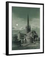 Norwich Cathedral, Norfolk, C1870-WL Walton-Framed Giclee Print