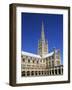 Norwich Cathedral, Norwich, Norfolk, East Anglia, England-Steve Vidler-Framed Photographic Print