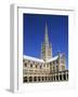 Norwich Cathedral, Norwich, Norfolk, East Anglia, England-Steve Vidler-Framed Photographic Print