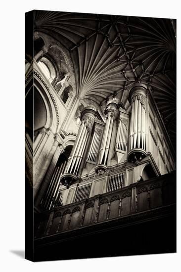 Norwich Cathedral Organ-Tim Kahane-Stretched Canvas