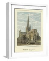 Norwich Cathedral, South East View-John Francis Salmon-Framed Giclee Print