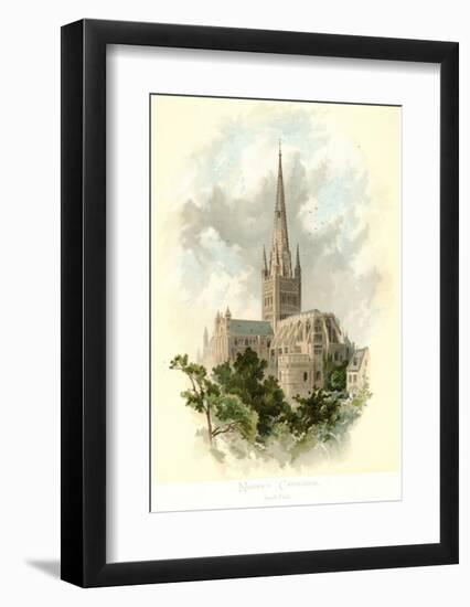 Norwich Cathedral, South East-Arthur Wilde Parsons-Framed Art Print