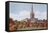 Norwich Cathedral-Alfred Robert Quinton-Framed Stretched Canvas