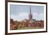 Norwich Cathedral-Alfred Robert Quinton-Framed Giclee Print