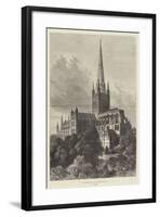 Norwich Cathedral-Samuel Read-Framed Giclee Print