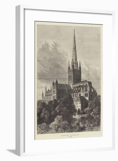 Norwich Cathedral-Samuel Read-Framed Giclee Print