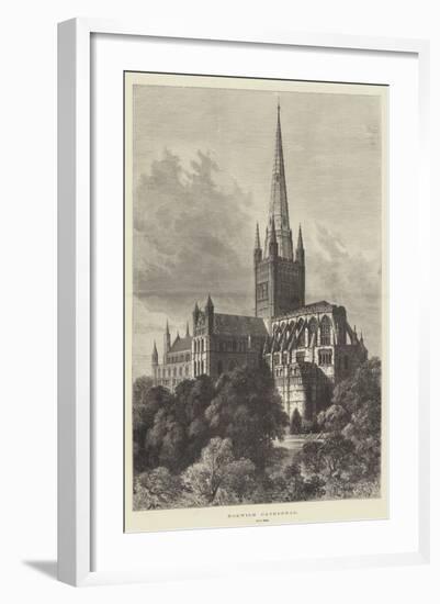 Norwich Cathedral-Samuel Read-Framed Giclee Print