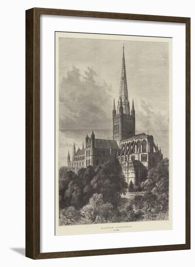 Norwich Cathedral-Samuel Read-Framed Giclee Print