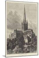 Norwich Cathedral-Samuel Read-Mounted Giclee Print