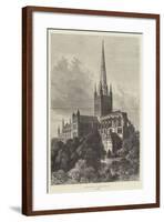 Norwich Cathedral-Samuel Read-Framed Giclee Print