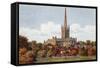 Norwich Cathedral-Alfred Robert Quinton-Framed Stretched Canvas