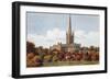 Norwich Cathedral-Alfred Robert Quinton-Framed Giclee Print