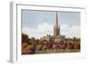 Norwich Cathedral-Alfred Robert Quinton-Framed Giclee Print