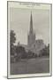 Norwich Cathedral-null-Mounted Giclee Print