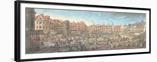 Norwich Market Place, 1799-Robert Dighton-Framed Giclee Print