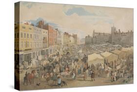 Norwich Market-Place-John Sell Cotman-Stretched Canvas