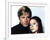 Nos plus Belles Annees THE WAY WE WERE by Sydney Pollack with Robert Redford and Barbra Streisand,-null-Framed Photo