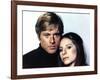 Nos plus Belles Annees THE WAY WE WERE by Sydney Pollack with Robert Redford and Barbra Streisand,-null-Framed Photo