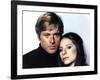 Nos plus Belles Annees THE WAY WE WERE by Sydney Pollack with Robert Redford and Barbra Streisand,-null-Framed Photo