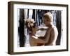 Nos plus Belles Annees THE WAY WE WERE by Sydney Pollack with Robert Redford and Barbra Streisand,-null-Framed Photo