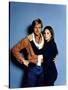 Nos plus Belles Annees THE WAY WE WERE by Sydney Pollack with Robert Redford and Barbra Streisand, -null-Stretched Canvas