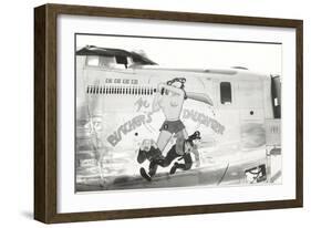 Nose Art, Butcher's Daughter, Pin-Up-null-Framed Art Print