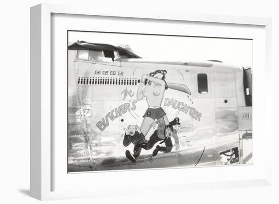 Nose Art, Butcher's Daughter, Pin-Up-null-Framed Art Print