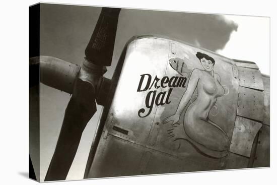 Nose Art, Dream Gal Pin-Up-null-Stretched Canvas