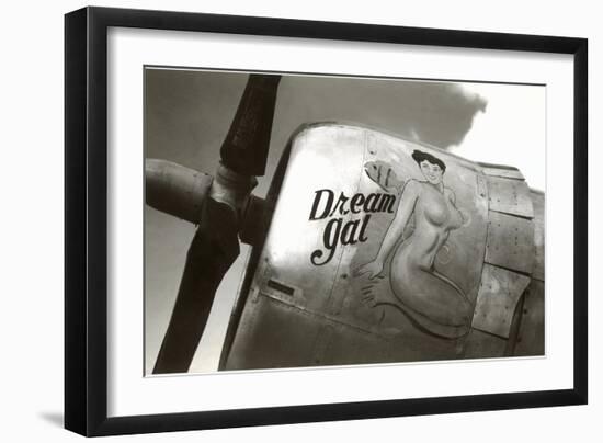 Nose Art, Dream Gal Pin-Up-null-Framed Art Print