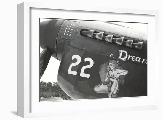 Nose Art, Dream, Pin-Up-null-Framed Art Print