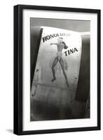 Nose Art, Honolulu Tina Pin-Up-null-Framed Art Print