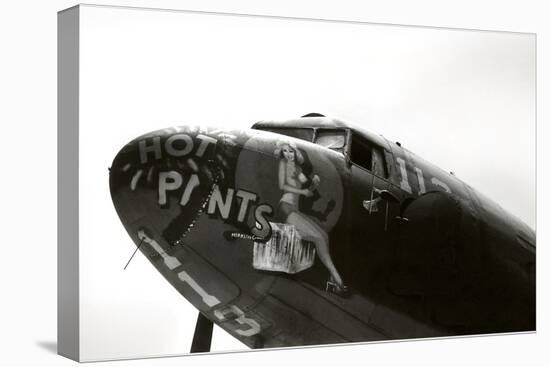 Nose Art, Hot Pants, Pin-up-null-Stretched Canvas