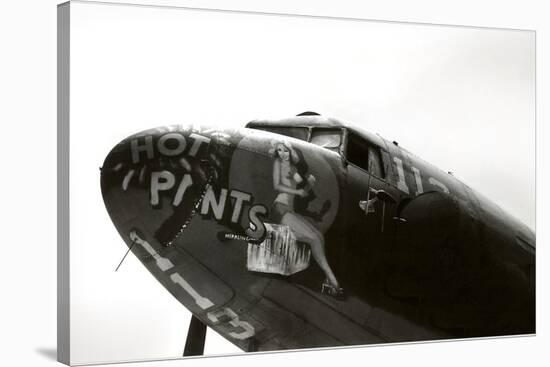 Nose Art, Hot Pants, Pin-up-null-Stretched Canvas