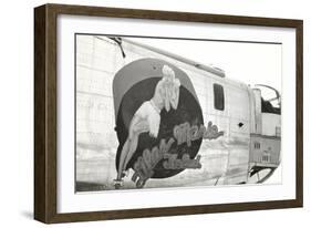 Nose Art, Lilas Marie, Pin-Up-null-Framed Art Print