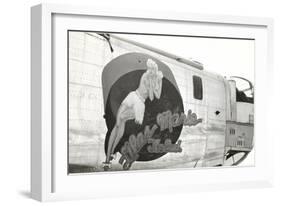 Nose Art, Lilas Marie, Pin-Up-null-Framed Art Print