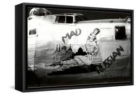 Nose Art, Mad Russian, Pin-Up-null-Framed Stretched Canvas