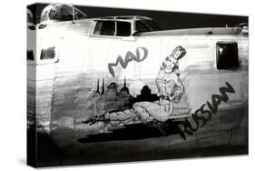 Nose Art, Mad Russian, Pin-Up-null-Stretched Canvas