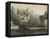 Nose Art on a B24 Liberator, c.1945-null-Framed Stretched Canvas